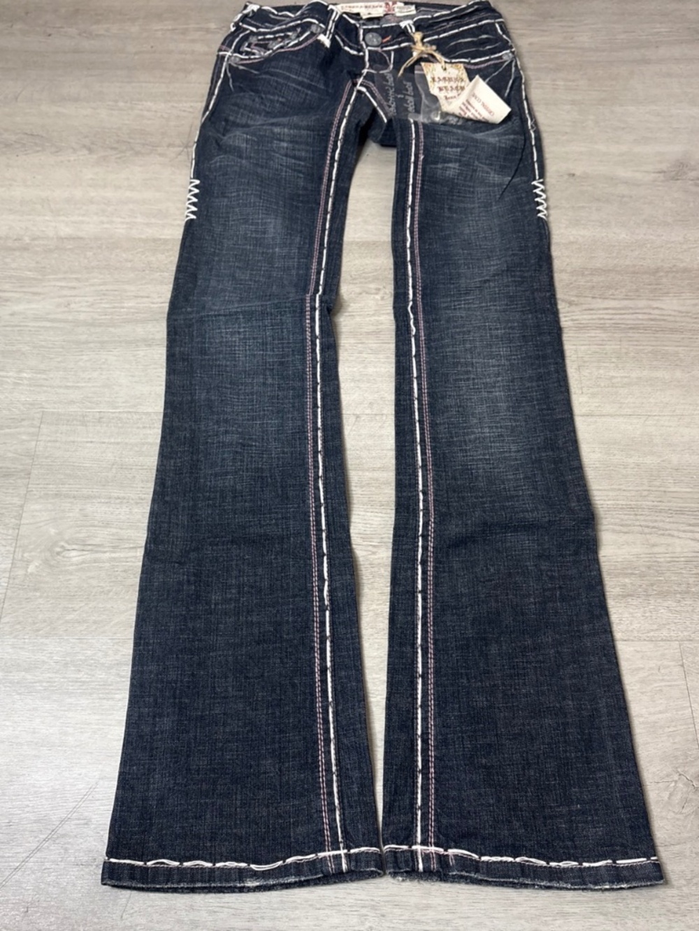 Vintage Y2K Laguna Miss Me Styled Bootcut Low Rise Jeans